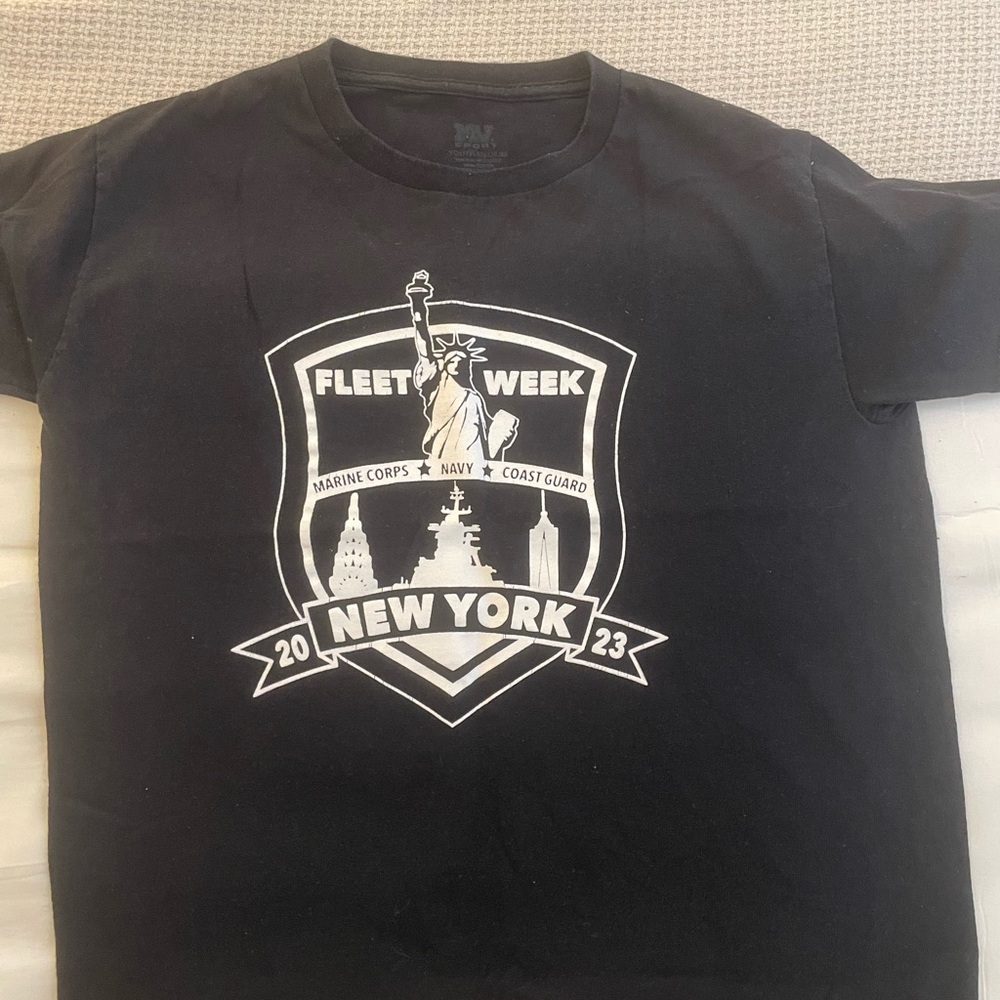 Black Fleet Week New York T-Shirt